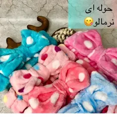 هدبند فانتزی حوله ای 🥰💗