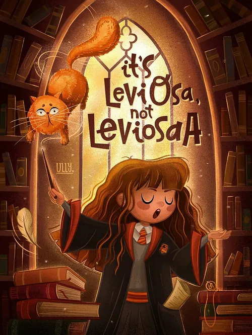 it's LeviOsa not LeviosaA.               گرینجر هرمیون