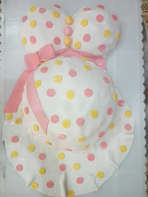 کیک بارداری دخترم