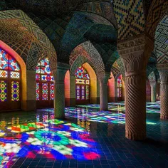#شیراز ، مسجد زیبای نصیرالملک .