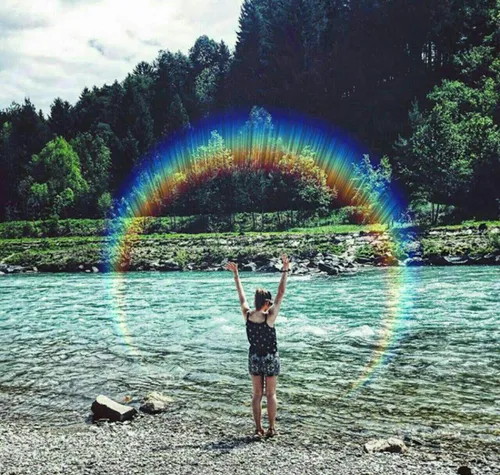 be happy... rainbow