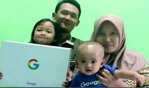 در اندونزی اسم این بچه رو گذاشتن گوگل! شرکت گوگل هم محصول