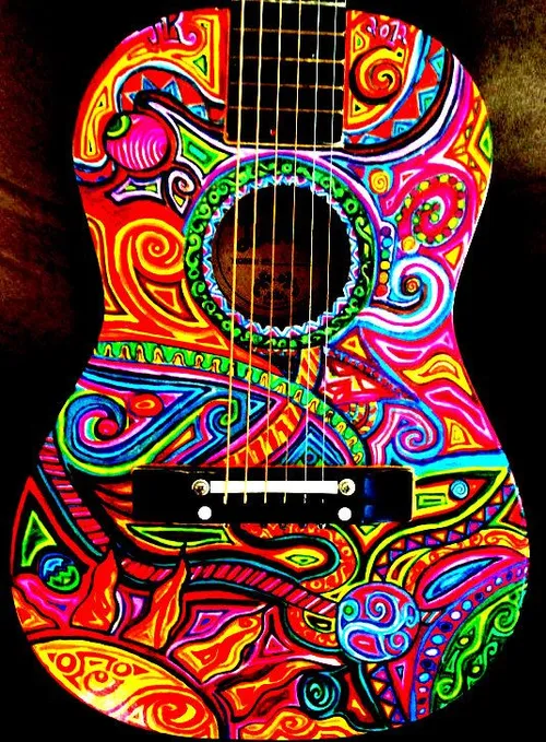 guitar pattern