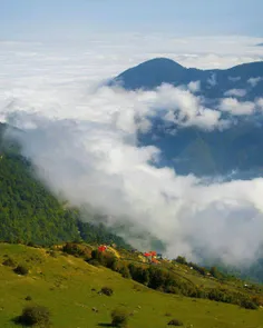 نمایی رویایی و چشم نواز از روستای زیبا و ییلاقی لیماکده ا