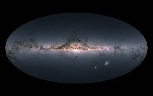 تلسکوپ فضایی  گایا کامل ترین نقشه کائنات را منتشر کرد
