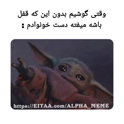 من حالا فقط جلو خودمو میگیرم 😂