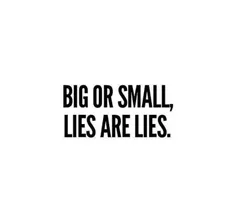 بزرگ و کوچیک فرقی نداره دروغ دروغه 