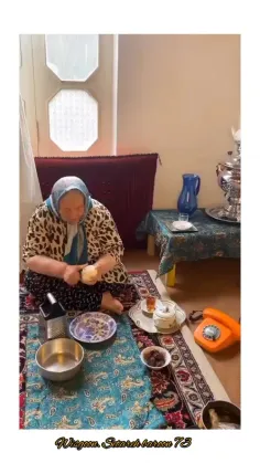 مادر بزرگم همیشه میگه : 