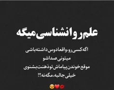 خیلی قشنگه مثلا تو وقتی داری پیاماشو میخونی باصدای اون دا