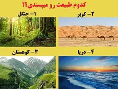 ما که تو جنگل و دریا زندگی میکنیم عاشقشم