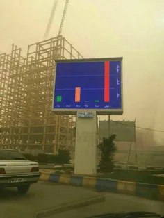 خوزستان تا یه چند روز دیگه مدفون میشه. خدایا به ما خوزستا