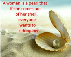 زن مرواریدی است که .... 