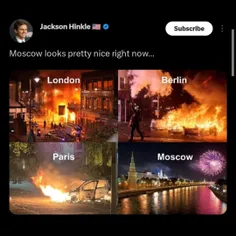 تفاوت این شب‌های موسکو، پاریس، لندن و برلین از دید خبرنگا