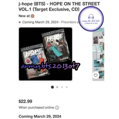 طبق اخبار رسمی منتشر شده : آلبوم‌ HOPE ON THE STREET VOL.