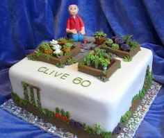 کیک تولد طبیعت
