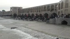 نمایی بسیار زیبا در پل خواجوی اصفهان عصردل انگیز😉