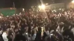 یزله مردم عرب دریکی از مناطق شهر اهواز به مناسبت عید