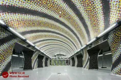 تصاویری از جذابترین و جالب ترین ایستگاه های #مترو در دنیا