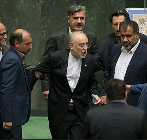 علی اکبر صالحی رئیس سازمان انرژی اتمی دولت روحانی دیروز د