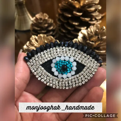 آدرس اینستاگرام:@monjooghak handmade جواهردوزی دستسازه گل