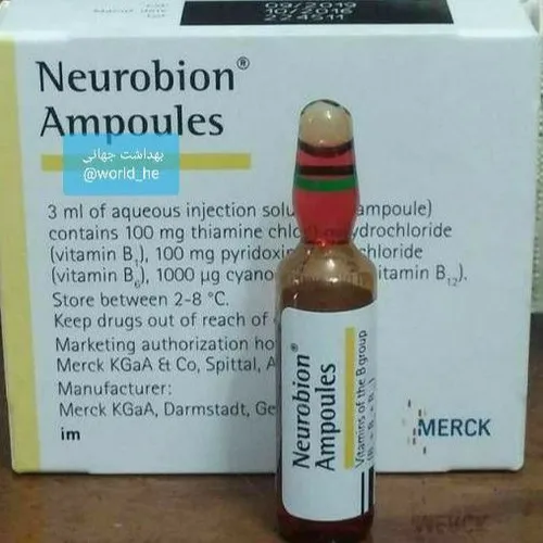 آمپول نوربیون برای افرادی که با کمبود ویتامین B در بدن مو