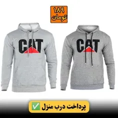 🔥حراج هودی کلاهدار مردانه Cat در 2 رنگ