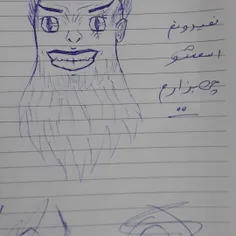 😂😂تمرین همین جوری علکی یهویی برای مانگا😂😂