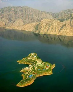 جزیره اسماری - دریاچه سد عباسپور  