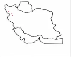 🔺نقاط قرمز محل اغتشاشات در ۴۸ ساعت گذشته در ایران است