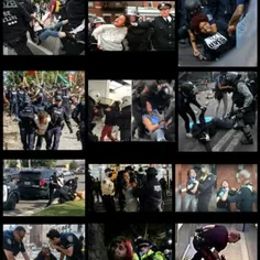 زن در فرانسه و رفتار پلیس