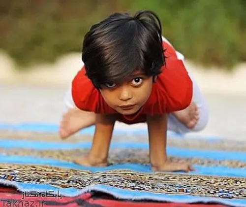 جوانترین مربی یوگای دنیا یعنی شروتی پندی هندی، تنها 6 سال