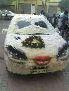 ماشین عروس...
