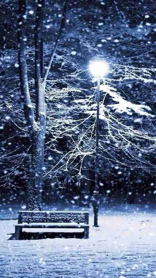 چقدر زیباست زمستان با برفش ،،،،