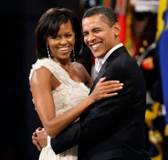 اوباما و همسرش