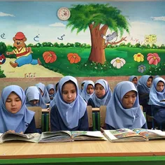 Afghan immigrant students attend a school at the south of
