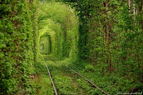 تونل عشق در اوکراین...