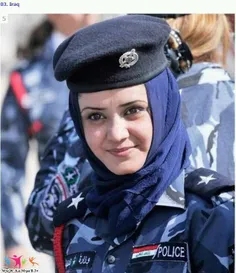 زنان پلیس با پوشش اسلامی