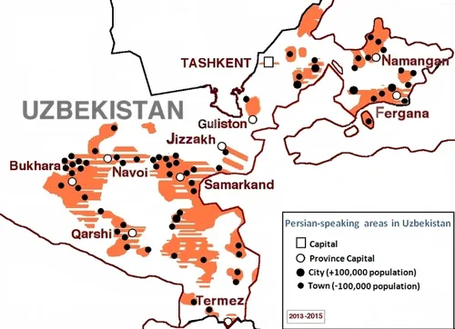 فارس زبان ها در ازبکستان❌️