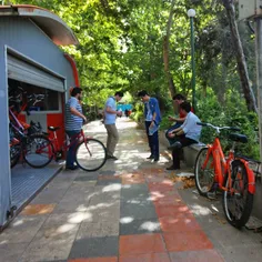 #dailytehran #Lale #Lalepark #park #bicycle #spring #Tehr