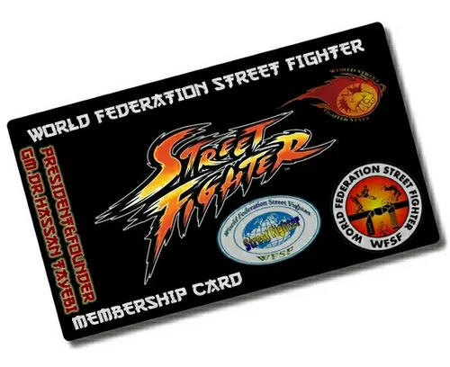 Membership Card www.StreetFighter.one