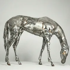 نگاهی به #مجسمه های فلزی زیبا و دیدنی #هنرمند ولزی  