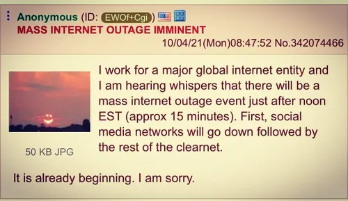 قطعی جهانی اینترنت
