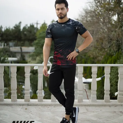 ست تیشرت و شلوار مردانه nike مدل ALVIN