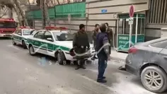 🎥 استقرار پلیس در سفارت باکو /فرد مهاجم دستگیر شد