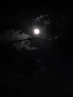 شبتون به زیبایی همین ماه 🌑✨️