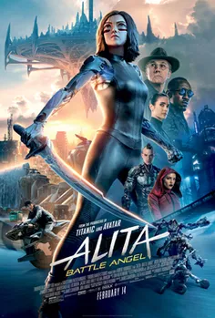 آلیتا: فرشته جنگ (انگلیسی: Alita: Battle Angel) یک فیلم س