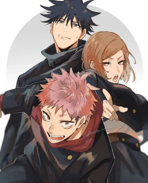 JUJUTSU KAISEN
MEGUMI & YUJI & NOBARA