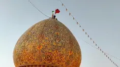 پس از اهتزاز پرچم سرخ «یالثارات الحسین» بر فراز گنبد جمکر