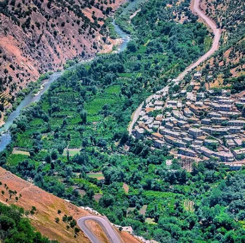 روستای زیبای «بلبر» اورامانات کردستان