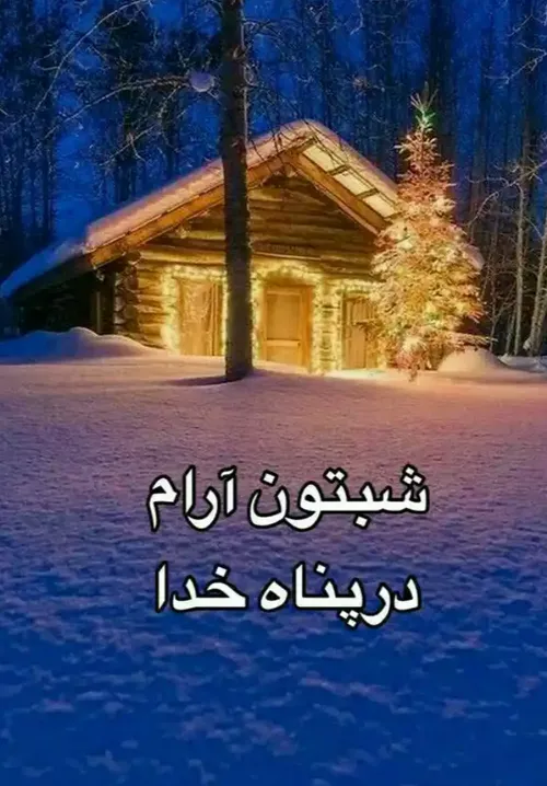 شب خوبی داشته باشید